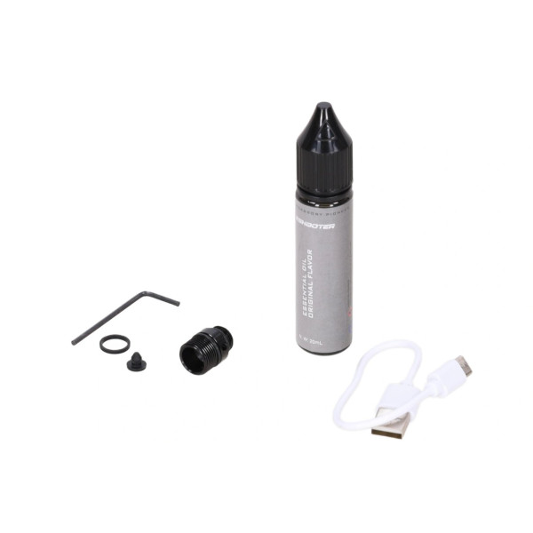 Silencieux Tracer Specna Arms Flare Smoky BT Noir avec effet de fumée