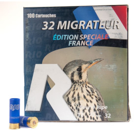 Cartouches de chasse à la migration RIO Pack Migrateur 12/70 32g plomb BJ