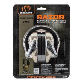 Casque de protection auditive Walkers Razor 2 GWP-RSEM – Marron