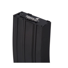 Chargeur hi-cap métal 300 billes Lancer Tactical pour M4 AEG