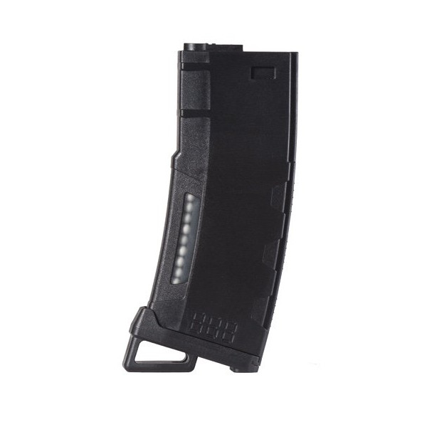 Chargeur Mid-cap 130 billes Lancer Tactical Speed pour M4 AEG – Noir