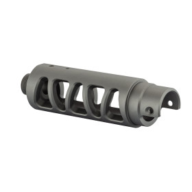 Canon externe CNC BO Manufacture type C pour AAP-01, disponible en noir, gris et rouge – Gris