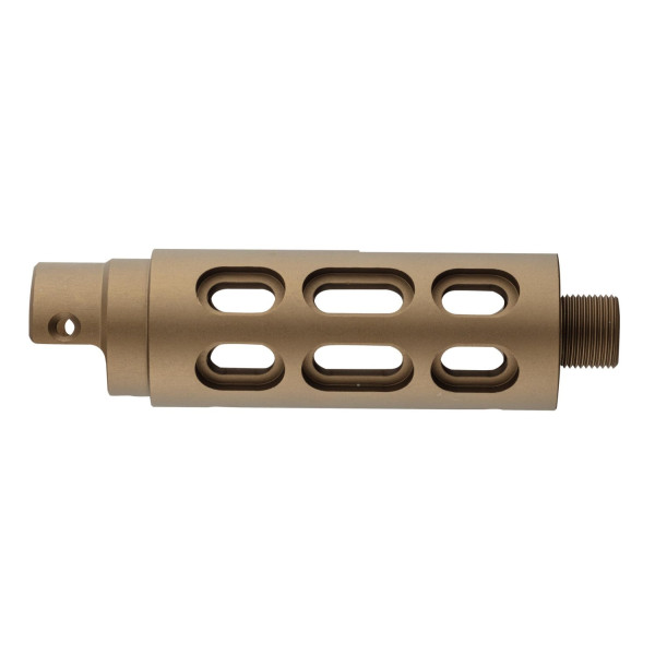 Canon externe CNC BO Manufacture type A pour AAP-01, disponible en noir, tan, rouge et doré – Tan/Beige