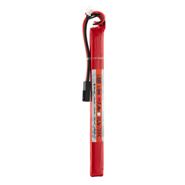 Batterie LiPo BO Manufacture 3S 11.1V 1000mAh 25C pour réplique airsoft