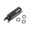 Cage nozzle aluminium Cowcow Technology B01 Dynamic Blowback Housing pour Hi-Capa, disponible en noir et argent – Noir