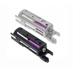 Cage nozzle aluminium Cowcow Technology B02 Blowback Housing pour Hi-Capa, argent ou noir – Argent