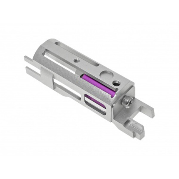 Cage nozzle aluminium Cowcow Technology B02 Blowback Housing pour Hi-Capa, argent ou noir – Argent