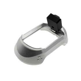 Magwell Match Grade Cowcow Technology T01 en aluminium pour AAP-01, disponible en noir, argent ou bleu – Argent