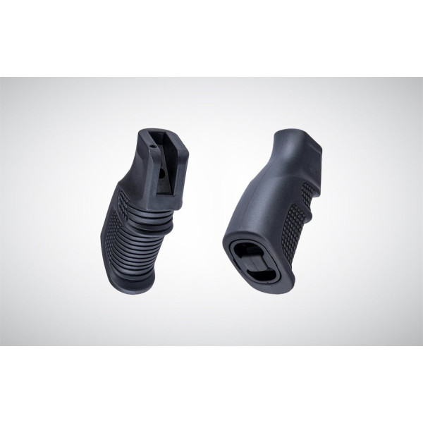Poignée grip ergonomique DLG Tactical pour AR15, disponible en noir, tan et kaki-olive – Noir