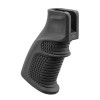 Poignée grip ergonomique DLG Tactical pour AR15, disponible en noir, tan et kaki-olive – Noir