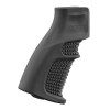 Poignée grip ergonomique DLG Tactical pour AR15, disponible en noir, tan et kaki-olive – Noir