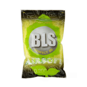 Billes airsoft biodégradables BLS 6mm 0.20g blanches – Blanc