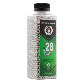 Billes airsoft biodégradables Lancer Tactical Streamline Bio – Blanc