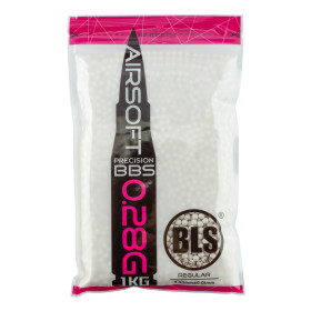 Billes airsoft 6mm 0,28g BLS Standard blanches – Blanc