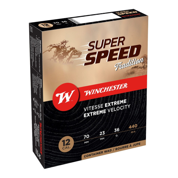 Cartouches de chasse Winchester Super Speed Gen 3 36g