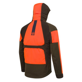 Veste de chasse Beretta Thorn Resistant EVO coloris marron et orange