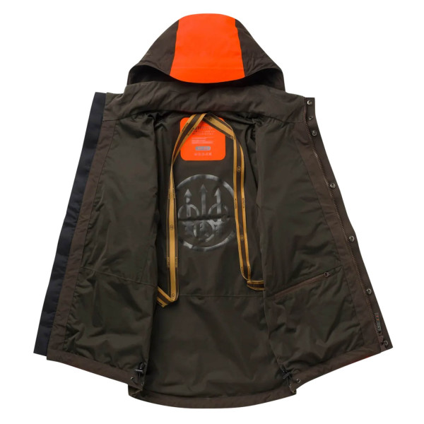 Veste de chasse Beretta Thorn Resistant EVO coloris marron et orange