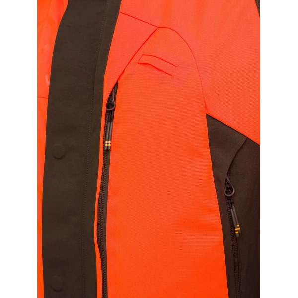 Veste de chasse Beretta Thorn Resistant EVO coloris marron et orange