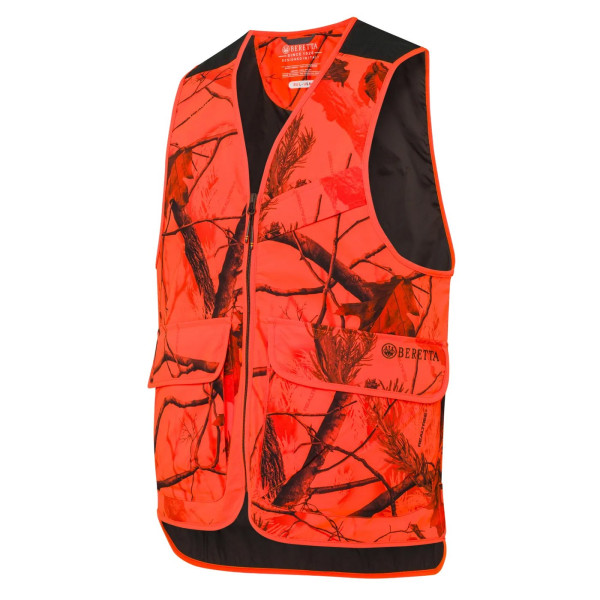 Gilet de chasse Beretta Symmer Orange AP Camo HD