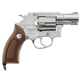 Revolver CO2 Borner 733 en finition inox ou noir – Inox