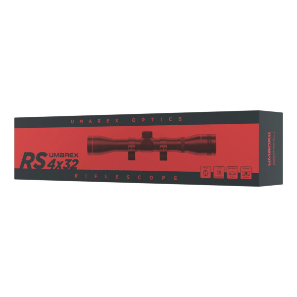 Lunette de visée Walther 4x32 avec montage bas 11mm