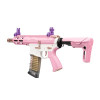 Réplique airsoft longue 6 mm G&G Armament CM16 Batto CQB Taffy Pink