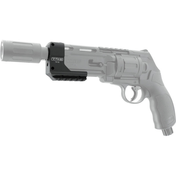 Support de fixation accessoires T4E TR50 avec filetage et bague de protection