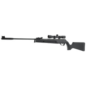 Carabine à air comprimé UX Prymex cal. 4,5 mm 7,5 J pack lunette 4x32, plombs et cibles