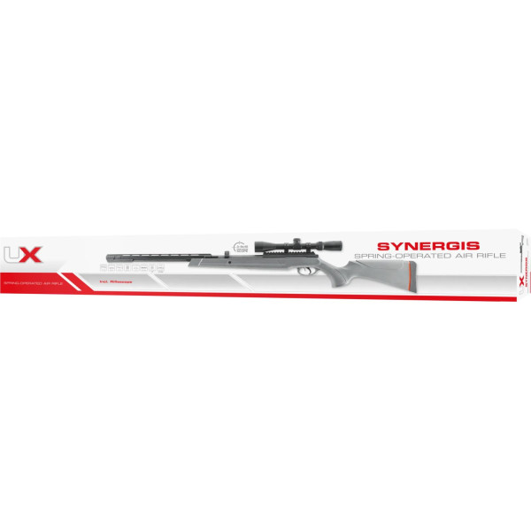 Carabine à air comprimé UX Synergis Elite avec lunette 3-9x40 en calibre 5,5 mm 16 J
