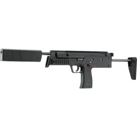 Pistolet à air comprimé Heckler & Koch MP7 SD calibre 4,5 mm