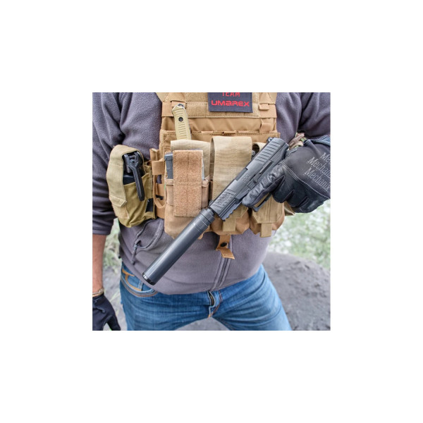 Pistolet airsoft à ressort Walther PPQ Navy Kit avec billes 6 mm