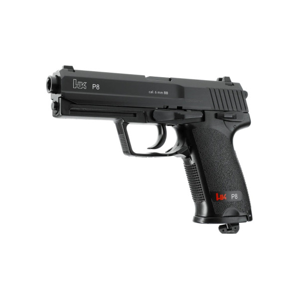 Pistolet à billes CO2 Heckler & Koch P8 6 mm réplique airsoft fidèle à l'original