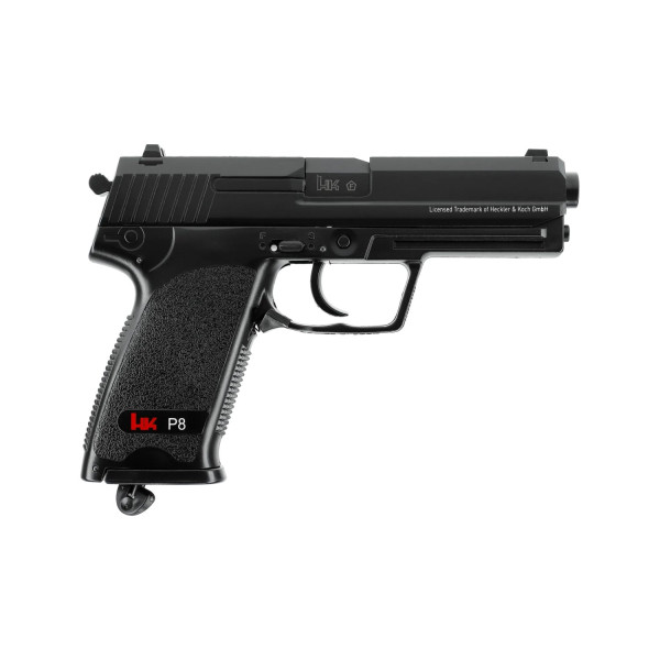 Pistolet à billes CO2 Heckler & Koch P8 6 mm réplique airsoft fidèle à l'original