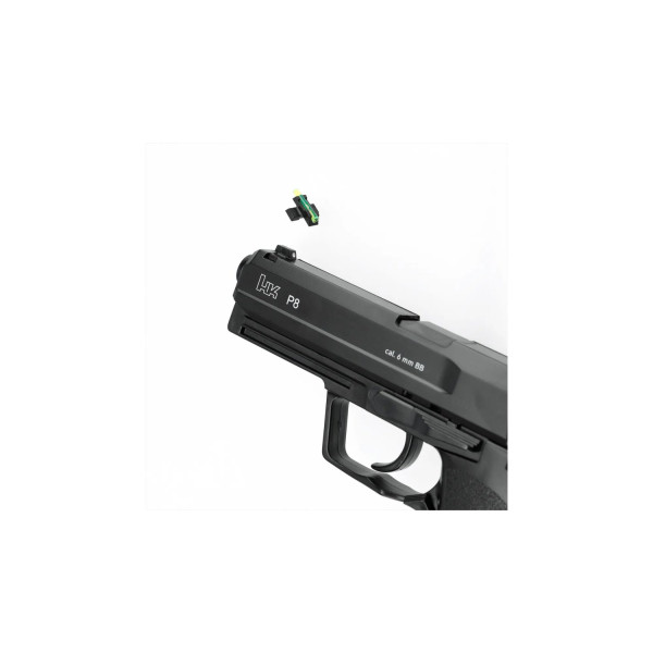 Pistolet à billes CO2 Heckler & Koch P8 6 mm réplique airsoft fidèle à l'original