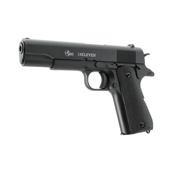 Pistolet airsoft Combat Zone 19Eleven à billes 6 mm spring moins de 0,5 joule