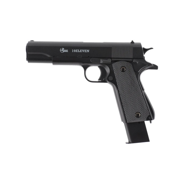 Pistolet airsoft Combat Zone 19Eleven à billes 6 mm spring moins de 0,5 joule