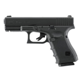 Pistolet airsoft Glock 19 Gen4 à gaz 6 mm moins de 1 joule