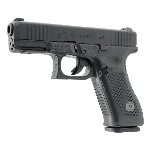 Pistolet airsoft Glock 45 à gaz 6 mm moins de 1 joule