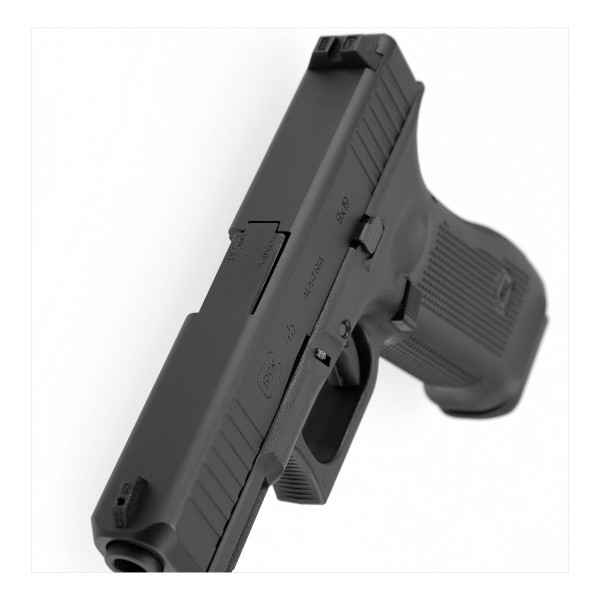 Pistolet airsoft Glock 45 à gaz 6 mm moins de 1 joule