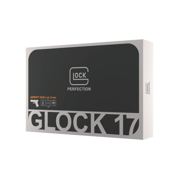 Pistolet airsoft Glock 17 à gaz culasse acier fraisée CNC billes 6 mm