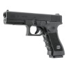Pistolet airsoft Glock 17 à gaz culasse aluminium fraisée CNC billes 6 mm