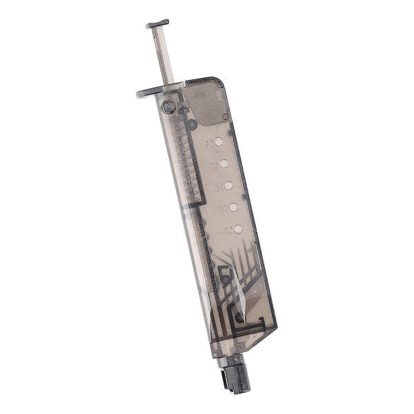 Pistolet airsoft Glock 17 à gaz culasse aluminium fraisée CNC billes 6 mm