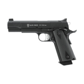 Pistolet airsoft Elite Force 1911 TAC Two à gaz 6 mm