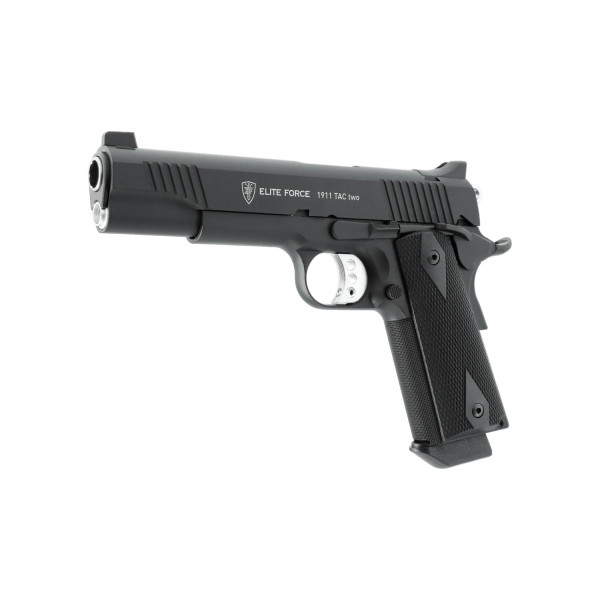 Pistolet airsoft Elite Force 1911 TAC Two à gaz 6 mm