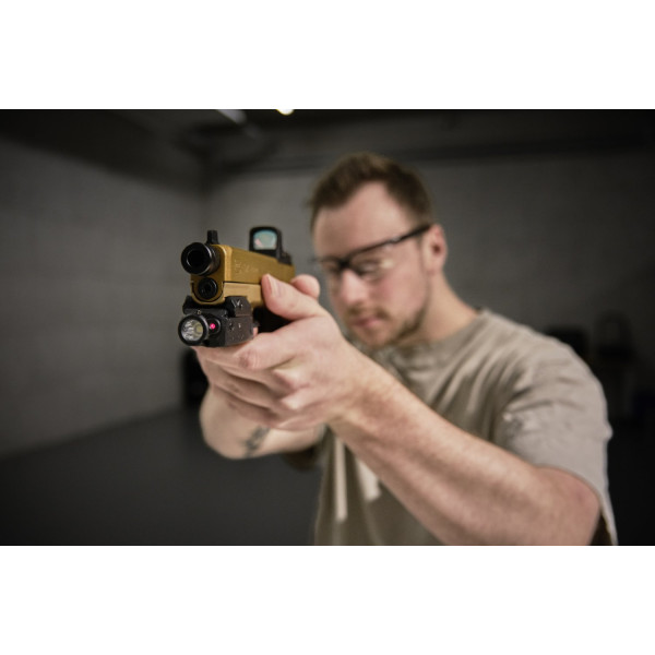 Pistolet airsoft Glock 19X MOS à billes 6mm CO2 coloris coyote