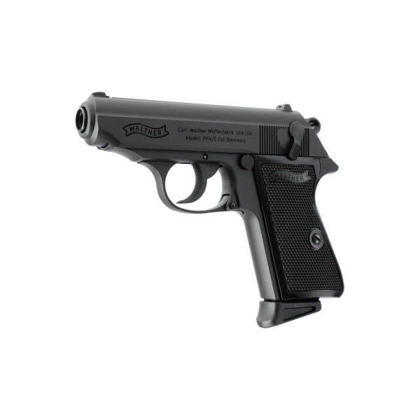 Pistolet airsoft à gaz Walther PPK/S noir billes 6 mm