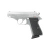 Pistolet airsoft Walther PPK/S à gaz silver tir BBS 6 mm moins de 1 joule