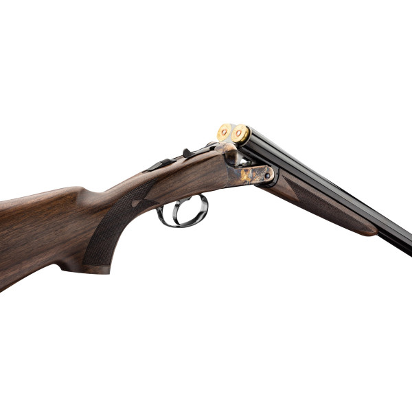 Fusil juxtaposé Renato Baldi Cal. 12/76 - Crosse pistolet — vue 2