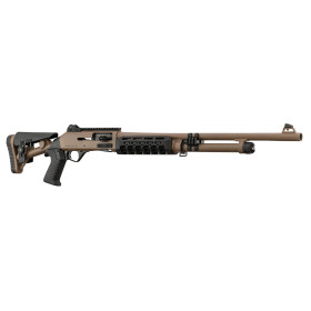 Fusil semi automatique AKSA ARMS S4 EXTREME Cal. 12/76 - TAN