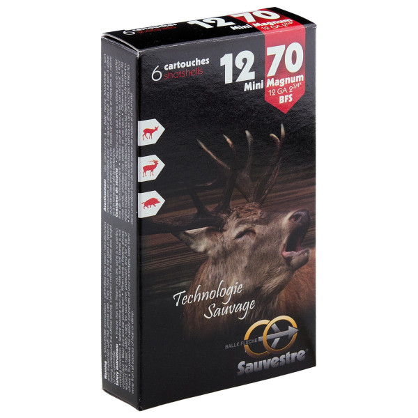 Cartouche Sauvestre mini Magnum - Cal. 12/70 — vue 5